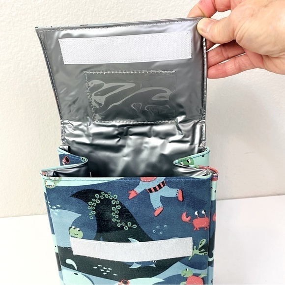 Sugarbooger Ocean Sea Voyage Classic Insulated Lunch Bag 9” x 7” x 4” - Picture 7 of 9